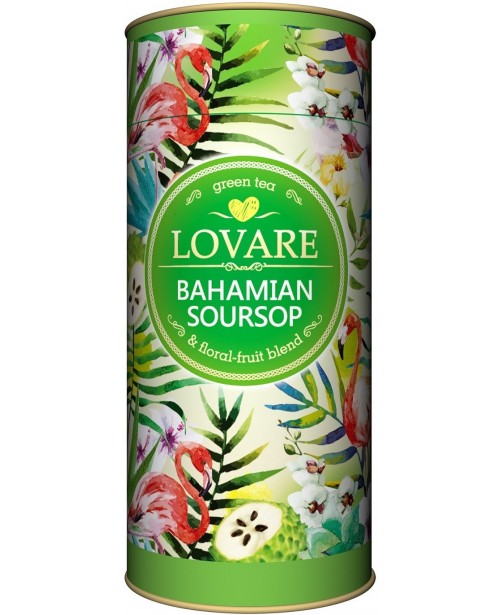 Ceai Lovare Bohamian Soursoup Verde si Floral Tub 80g